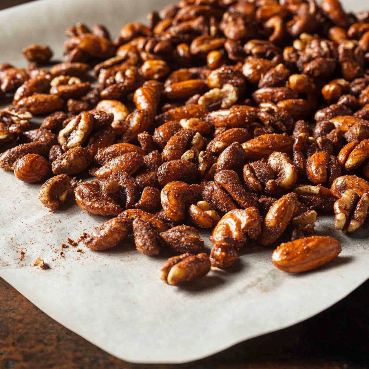 Crunchy Spiced Nuts Recipe
