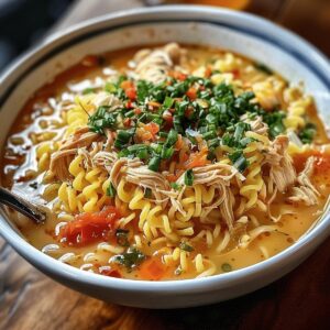 Savory Crack Chicken Noodle Soup Recipe