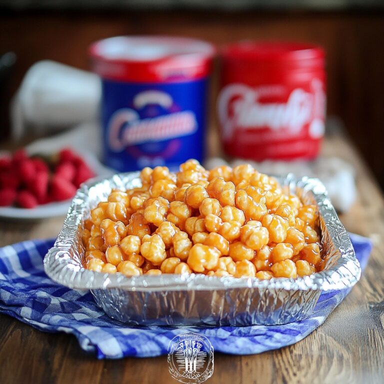Caramel Puff Corn Recipe