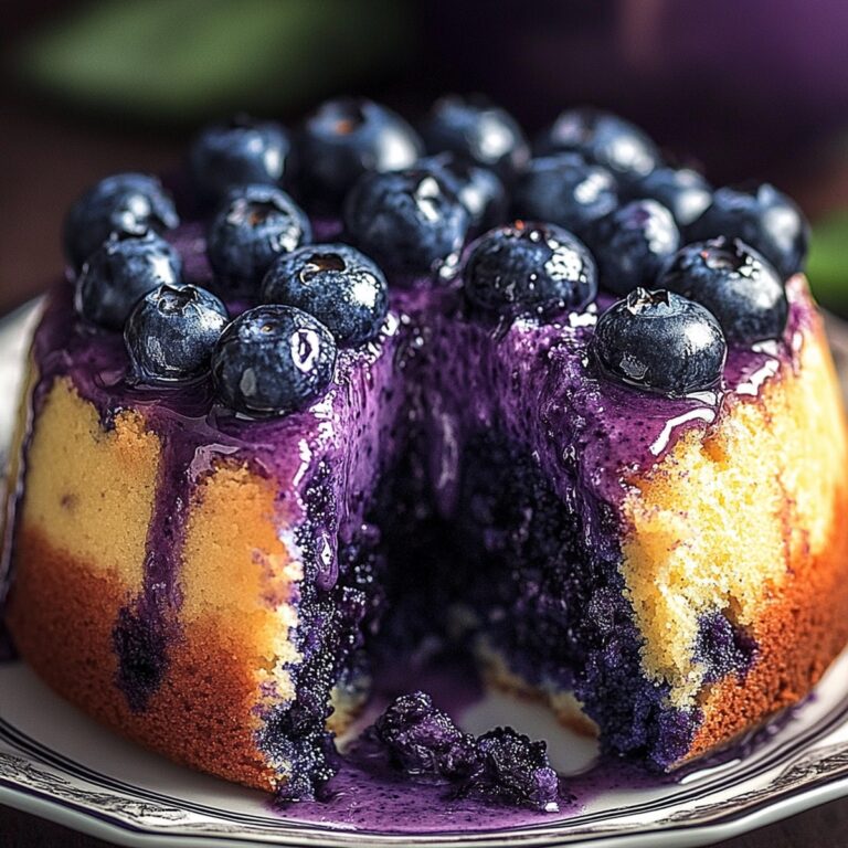 Blueberry Pudding Cake Recipe