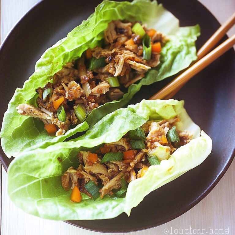 Crispy Asian Turkey Lettuce Wraps Recipe