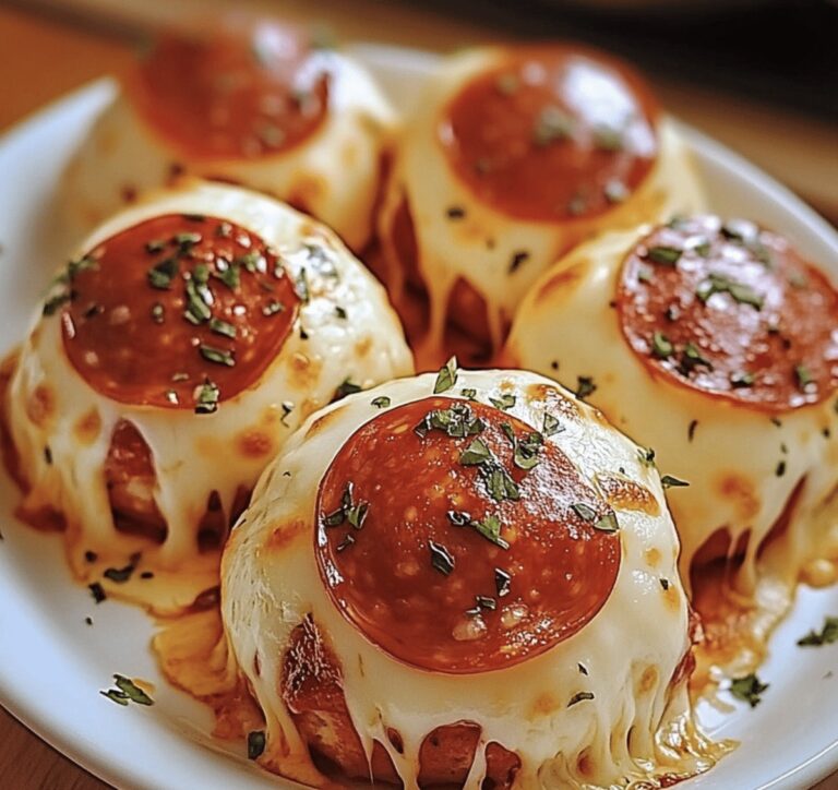 Cheesy Pepperoni Pizza Bombs Recipe
