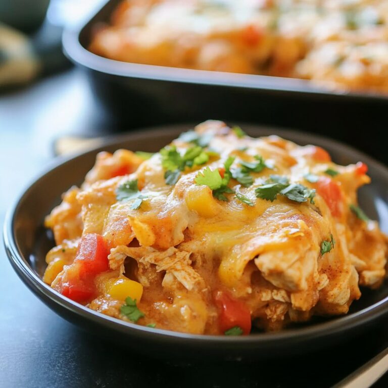 Easy Chicken Enchilada Bake Recipe
