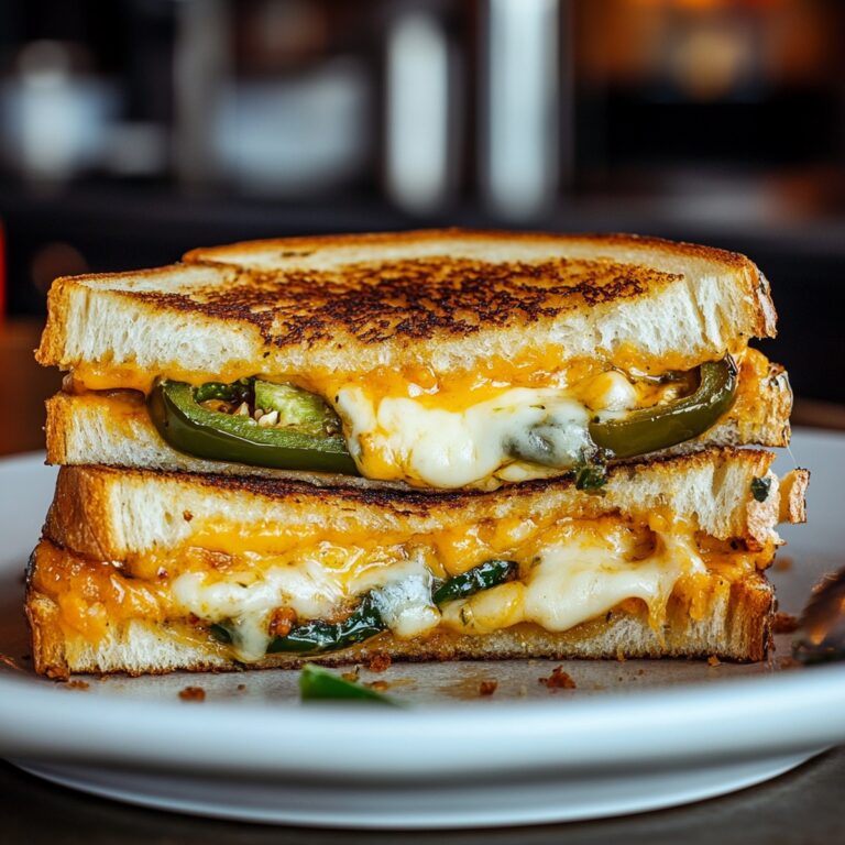 Roasted Jalapeno Popper Grilled Cheese Recipe