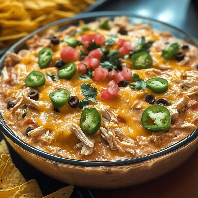 Spicy Chicken Taco Dip Recipe