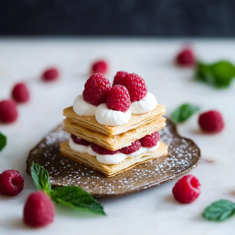 Raspberry Mille-Feuille Cookies Recipe