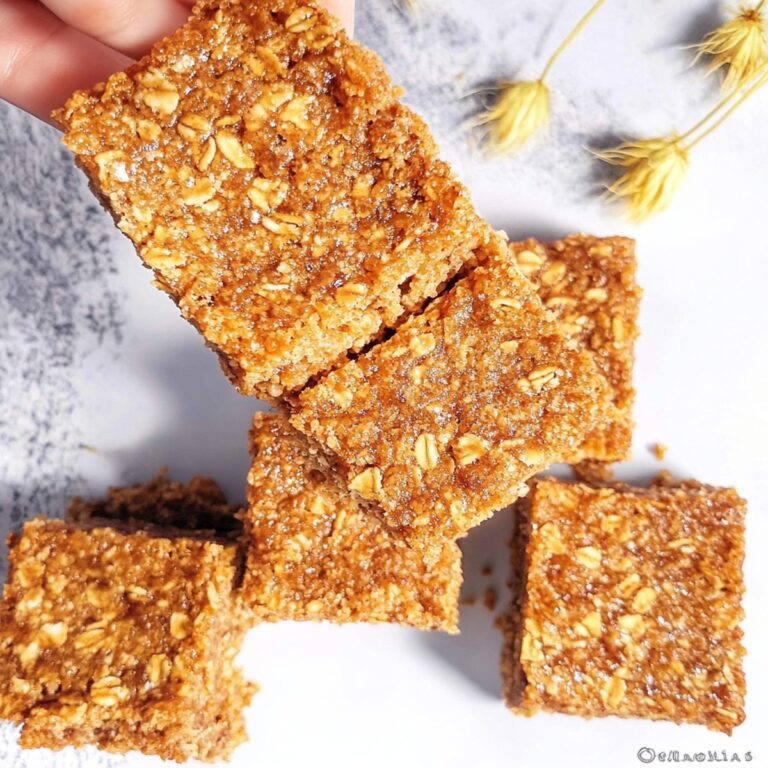 Gooey Biscoff Flapjack Recipe