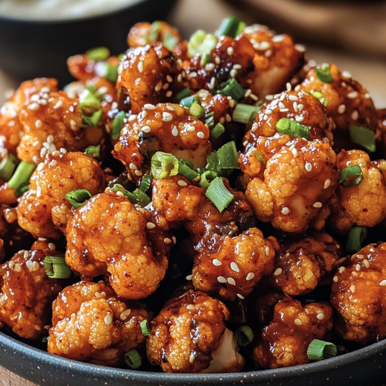 Spicy Korean Cauliflower Wings Recipe