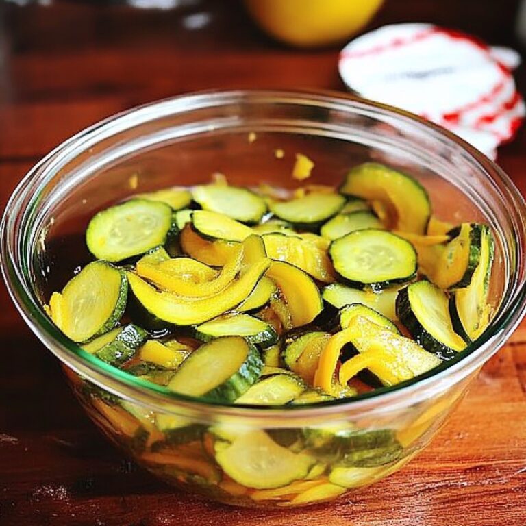Crisp Refrigerator Pickles Recipe