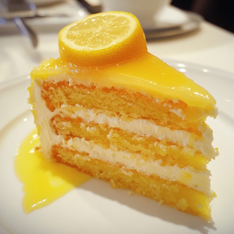 Tangy Lemon Cake Recipe