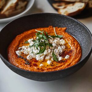 Spicy Paprika And Feta Dip Recipe