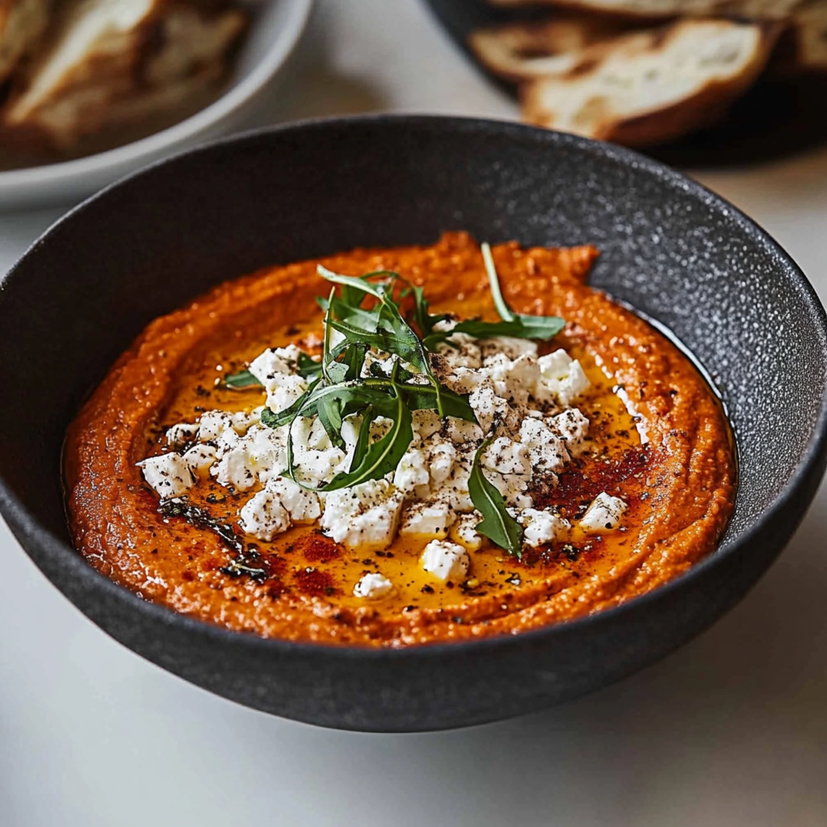 Spicy Paprika And Feta Dip Recipe