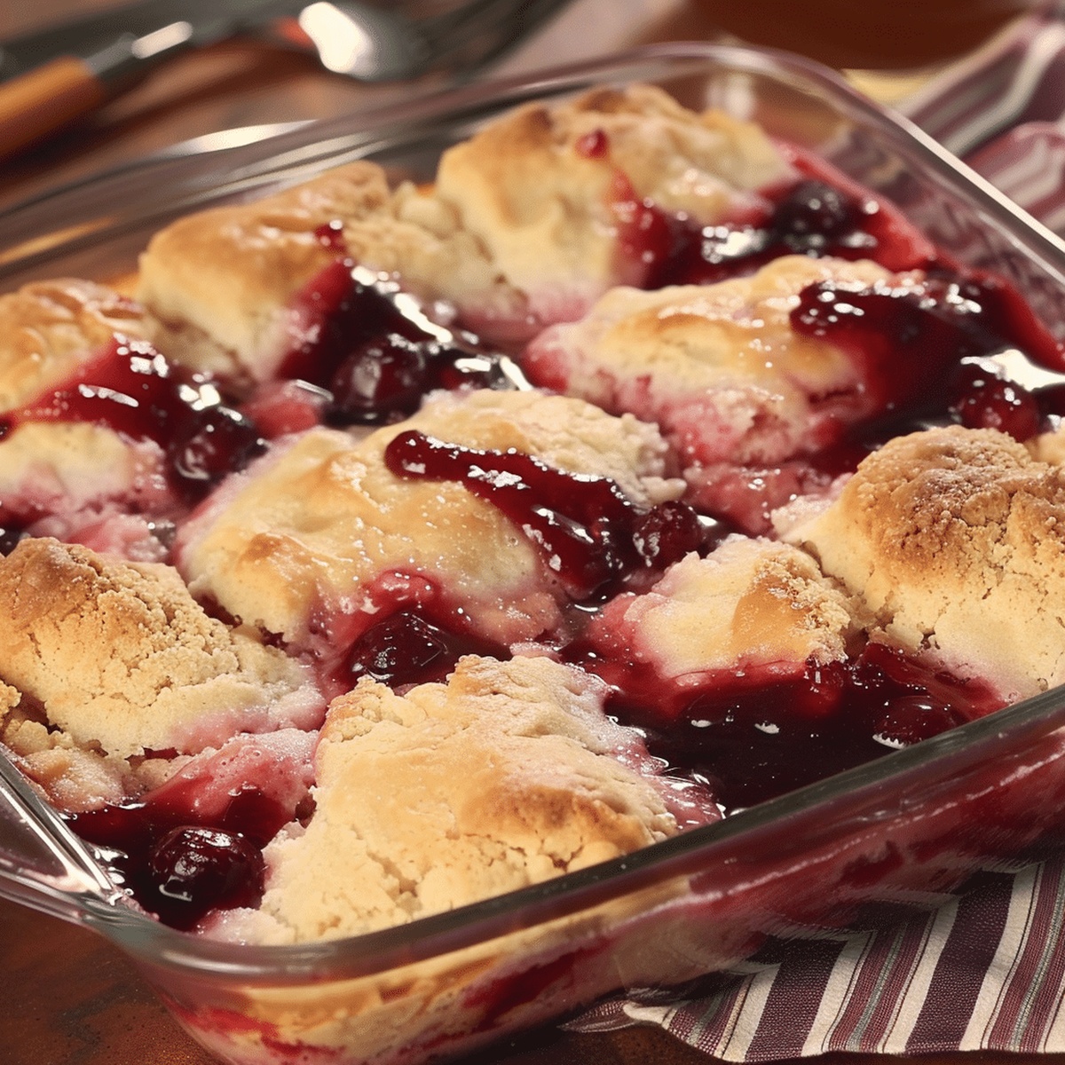 Effortless 3-Ingredient Cake Mix Cobbler Recipe