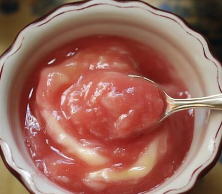 Tangy Rhubarb Sauce Recipe