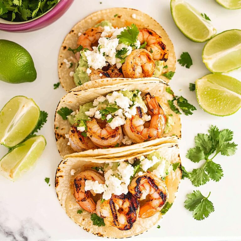 Tangy Grilled Shrimp Tacos Recipe