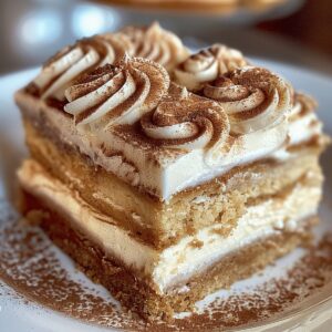 Dreamy Cinnamon Spice Cream Cheese Cake Recipe