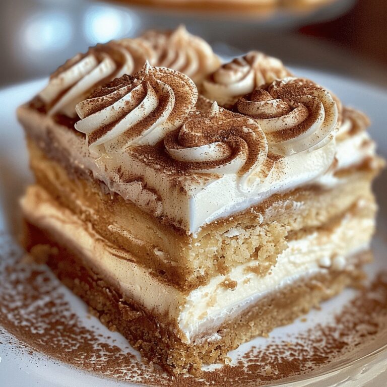 Dreamy Cinnamon Spice Cream Cheese Cake Recipe