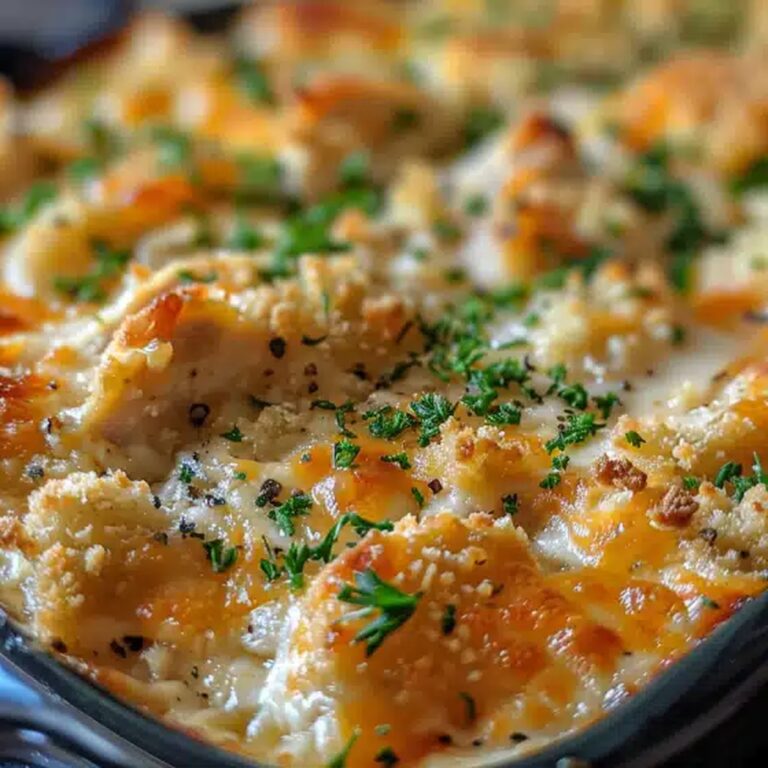 Cheesy Million Dollar Chicken Casserole Recipe