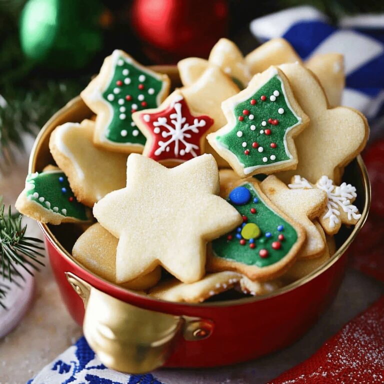 Sweet Cut Out Sugar Cookies Recipe