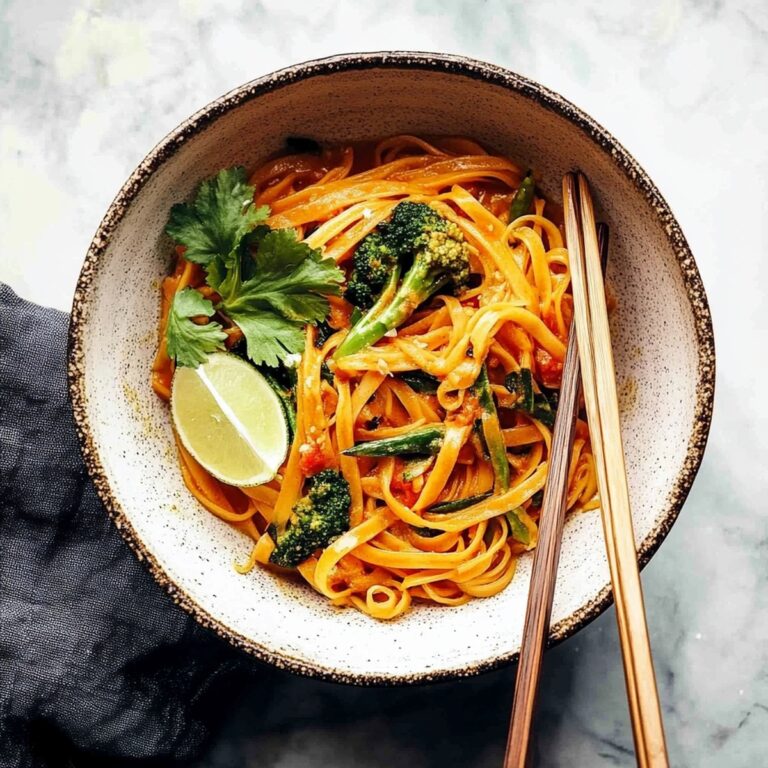 Red Curry Noodles Recipe