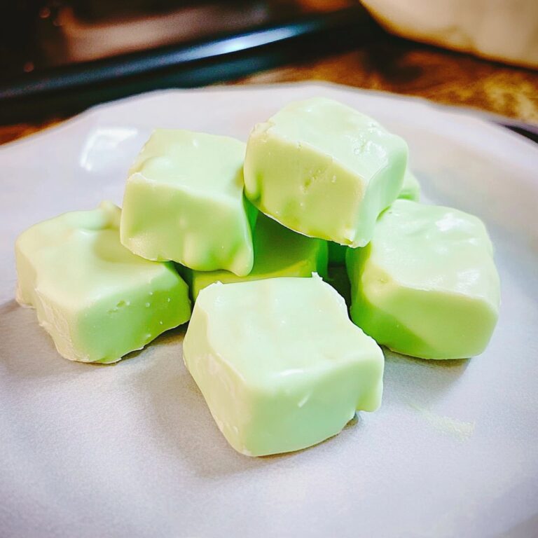 White Chocolate Mint Fudge Recipe