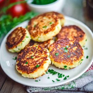 Parmesan Mashed Potato Cakes Recipe