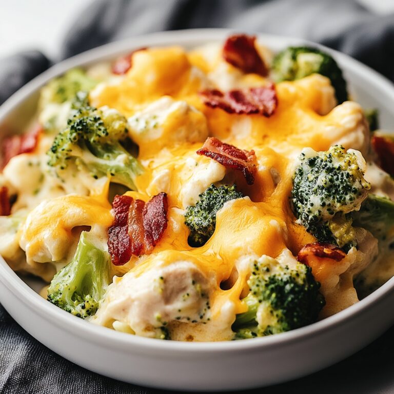 Broccoli Bacon Cheddar Chicken Recipe