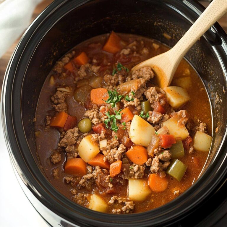 Crock Pot Poor Mans Stew Recipe