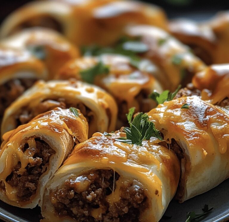 Cheesy Beefy Rolls-Up Recipe