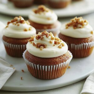 Carrot Cake Cupcakes Recipe
