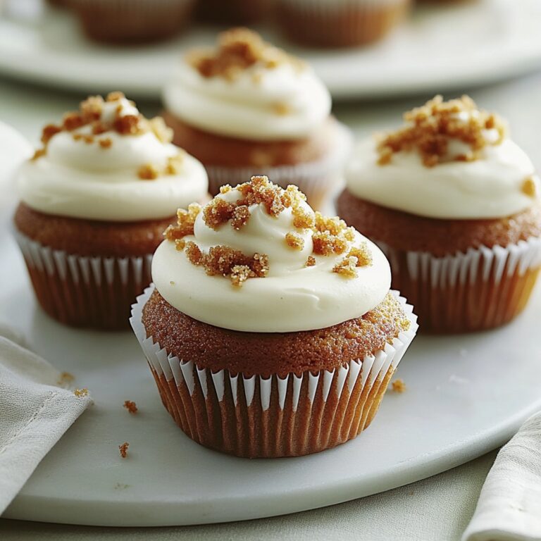 Carrot Cake Cupcakes Recipe