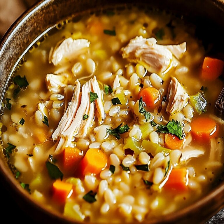 Chicken Barley Soup Recipe