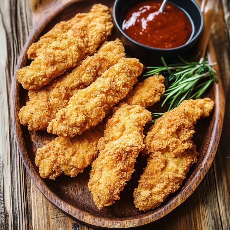 Crispy Baked Breaded Chicken Tenders Recipe