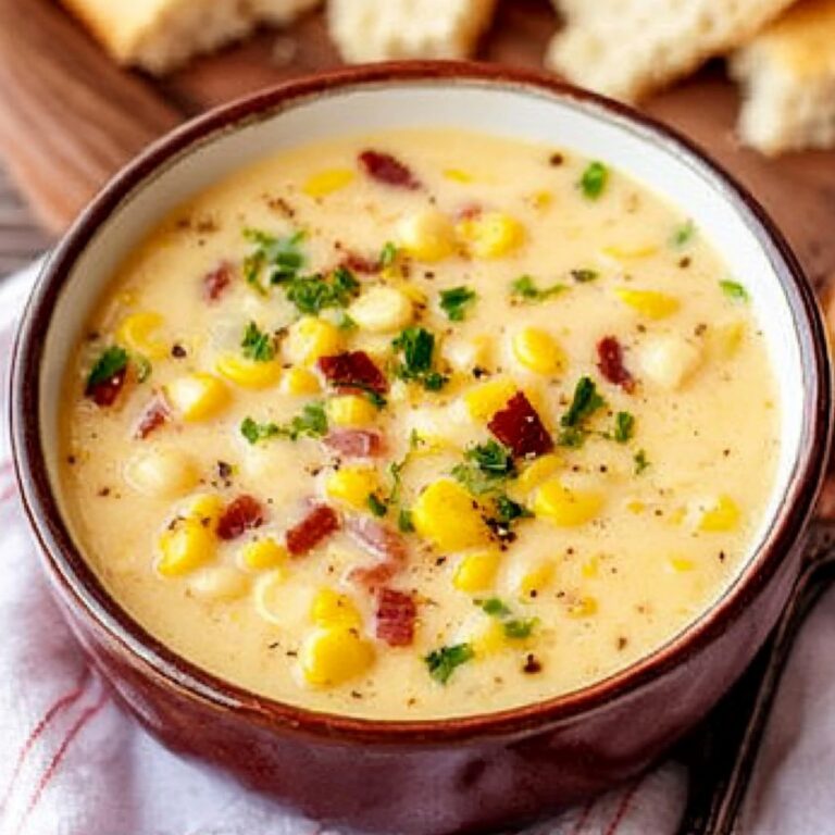 Hearty Homemade Corn Chowder Recipe
