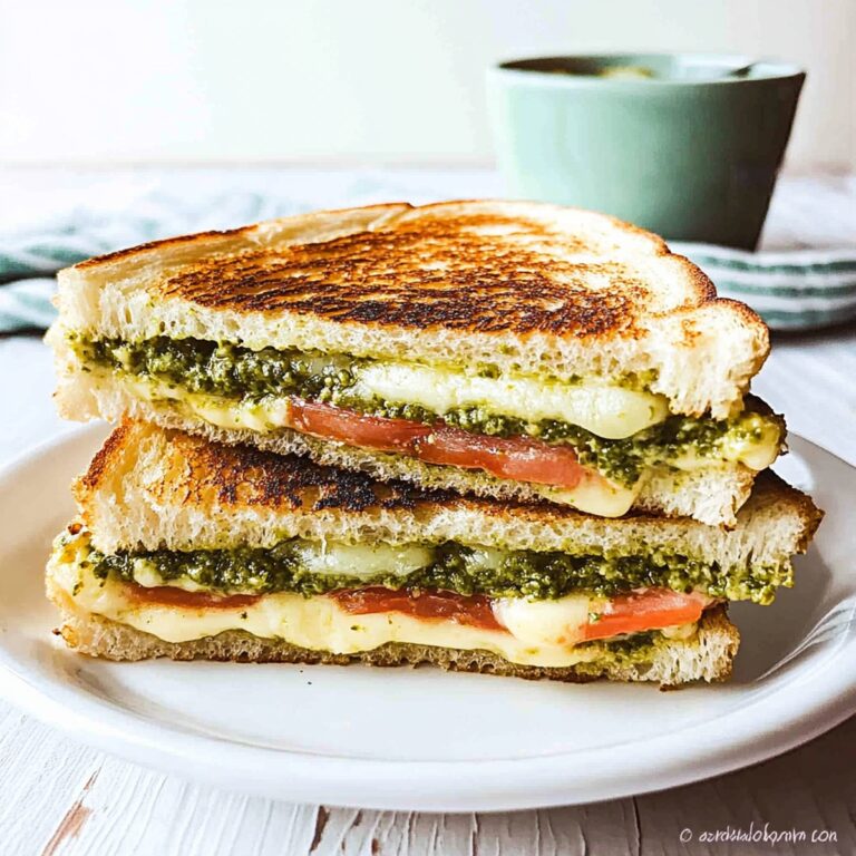 Pesto Grilled Cheese Recipe
