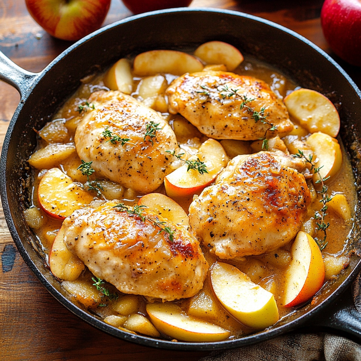 Apple Chicken Skillet Recipe