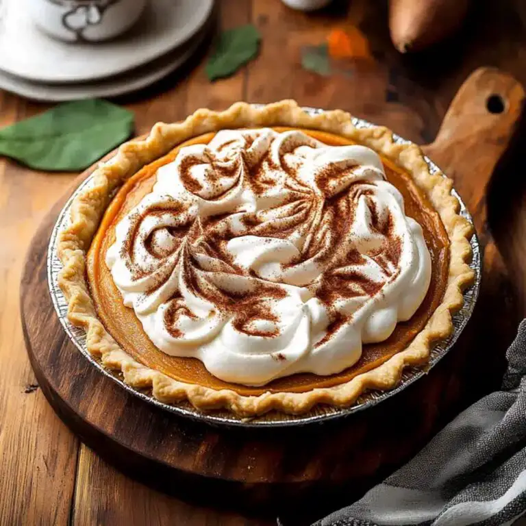 Silky Bourbon Sweet Potato Pie Recipe