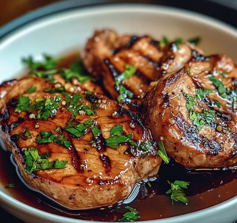 Honey Garlic Pork Chops Recipe
