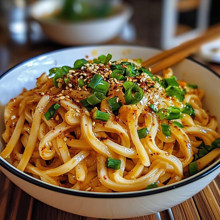 Spicy Chili Oil Udon Noodles Recipe