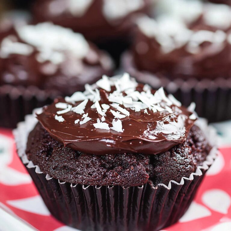Chocolate Zucchini Cupcakes Recipe