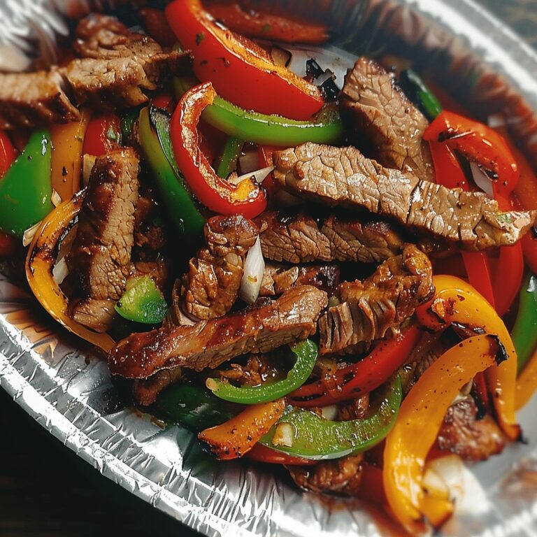 Smoky Steak Fajitas Recipe