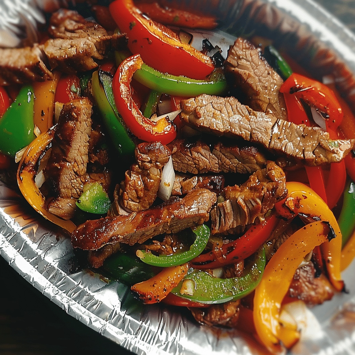 Smoky Steak Fajitas Recipe