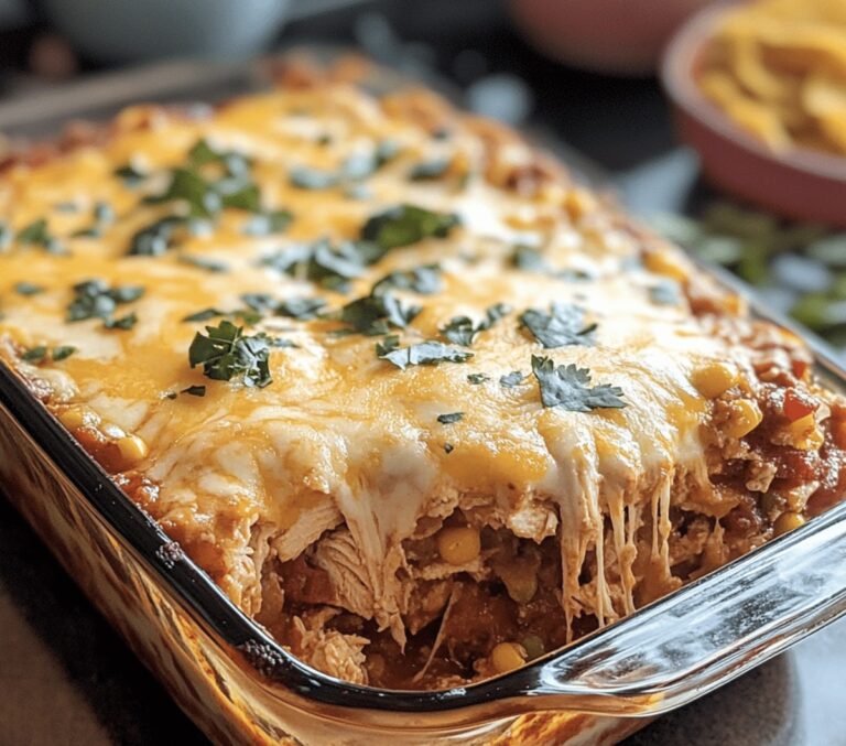 Chicken Taco Casserole Recipe