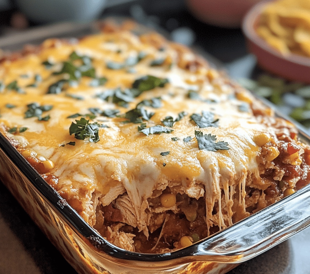 Chicken Taco Casserole Recipe