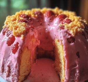 Elegant Strawberry Cheesecake Bundt Cake Recipe