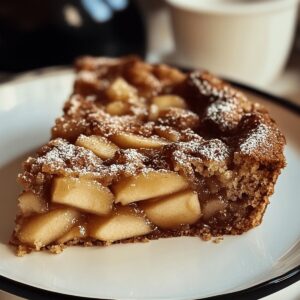 Rustic Swedish Apple Cake Recipe