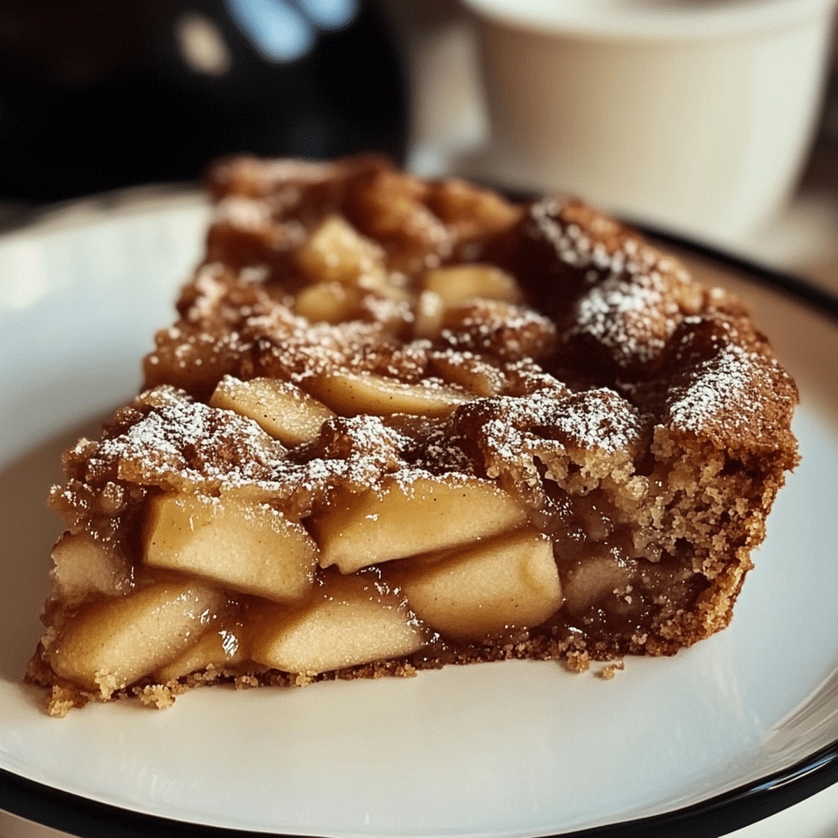 Rustic Swedish Apple Cake Recipe