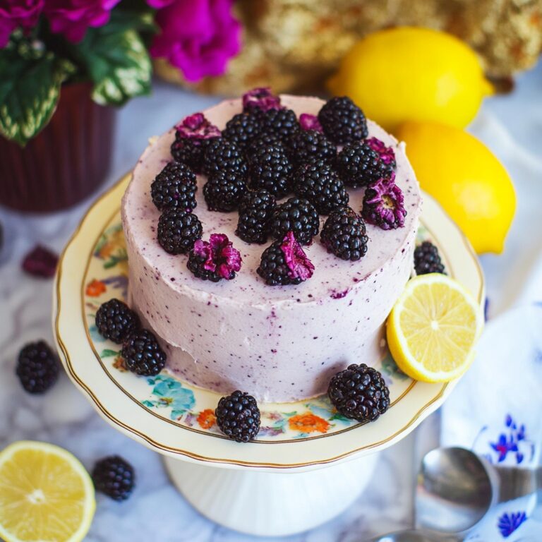 Blackberry Lemon Cake Recipe