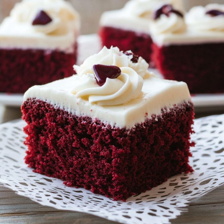Luscious Red Velvet Cake Recipe