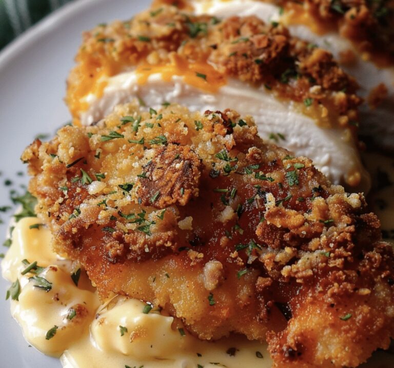 Crispy Cheddar Chicken Recipe